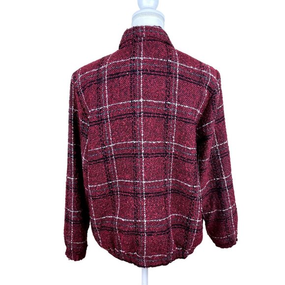 Alfred Dunner lined plaid jacket/blazer, size 12 - Picture 5 of 9